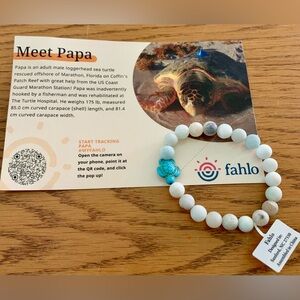 Sea Turtle Tracking Bracelet “Papa”